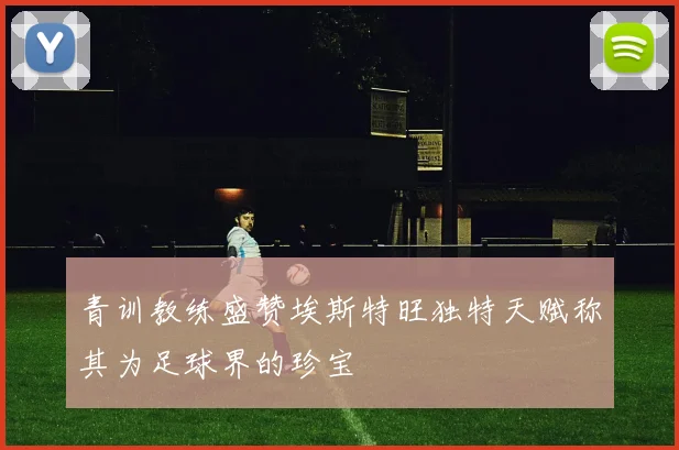 青训教练盛赞埃斯特旺独特天赋称其为足球界的珍宝